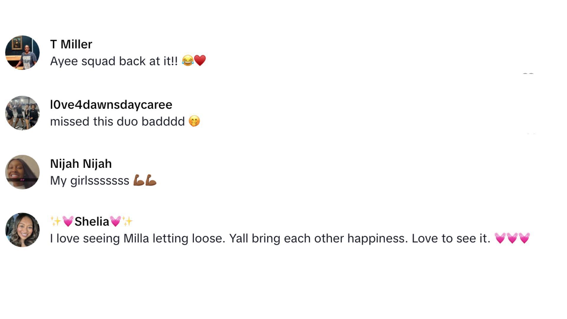 College hoops fans reacted to Adhel Tac's reunion with Kamilla Cardoso on TikTok. Source: Tiktok/@lehda.aaa